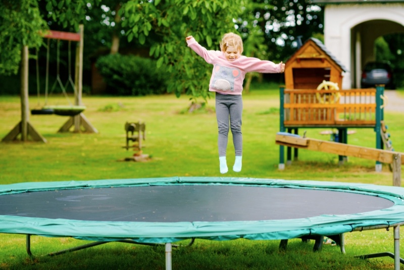 Trampolines Built for Fun and Safety